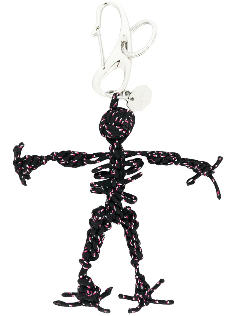 Alexander McQueen плетеный брелок